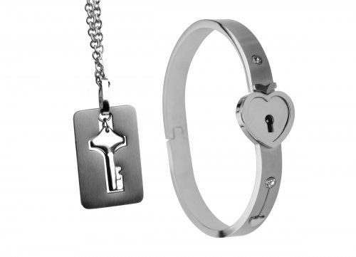 Master Series Cuffed Locking & Key Necklace