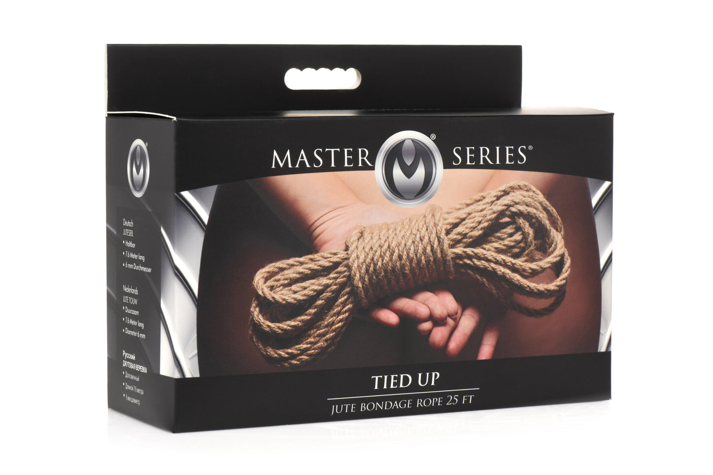 Master Series Tied Up Jute Bondage Rope 25ft