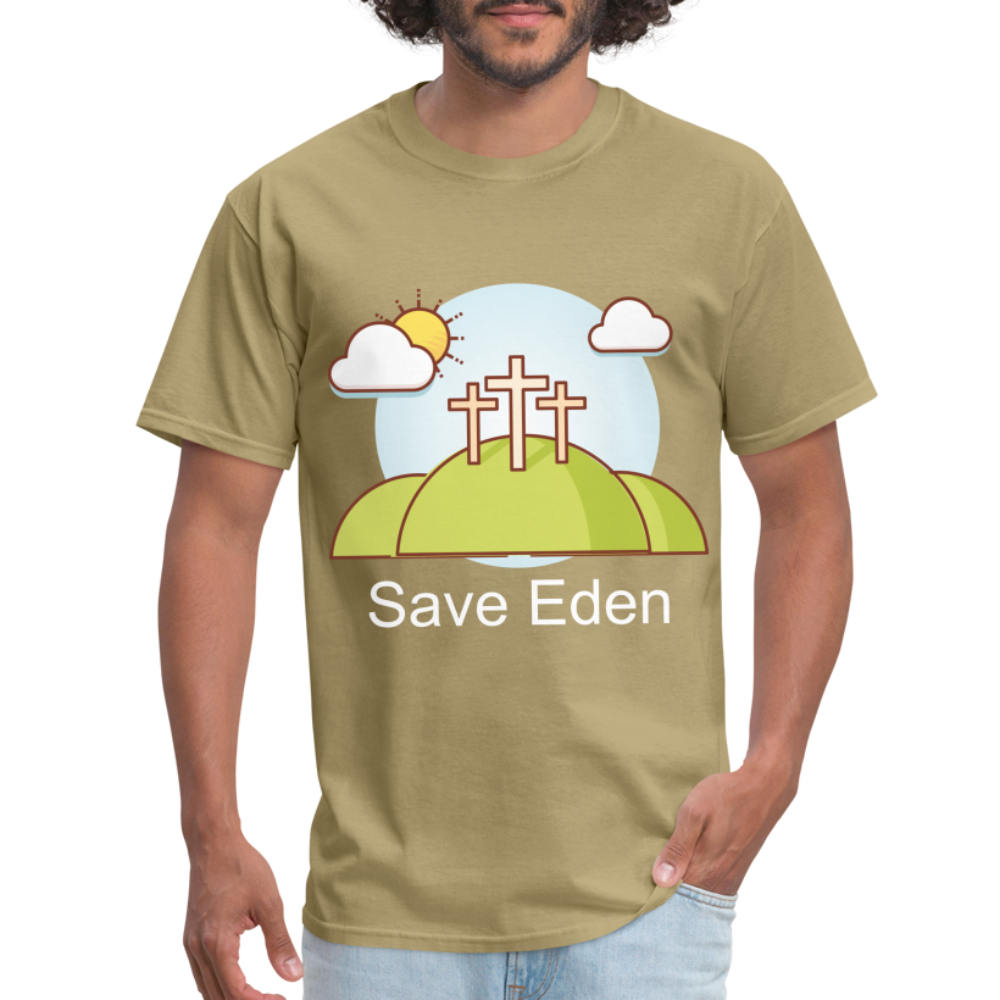 Save Eden Fundraiser Classic T-Shirt - khaki