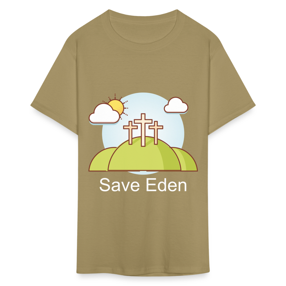 Save Eden Fundraiser Classic T-Shirt - khaki