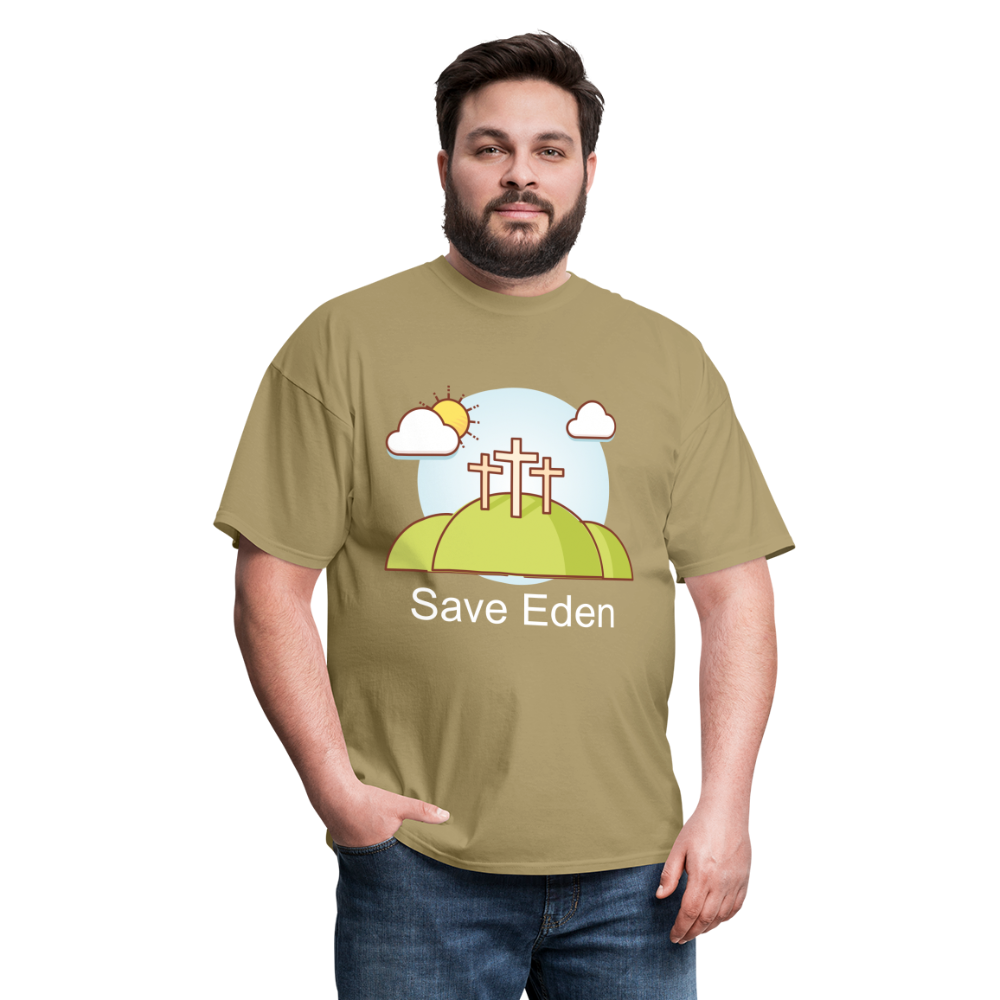 Save Eden Fundraiser Classic T-Shirt - khaki