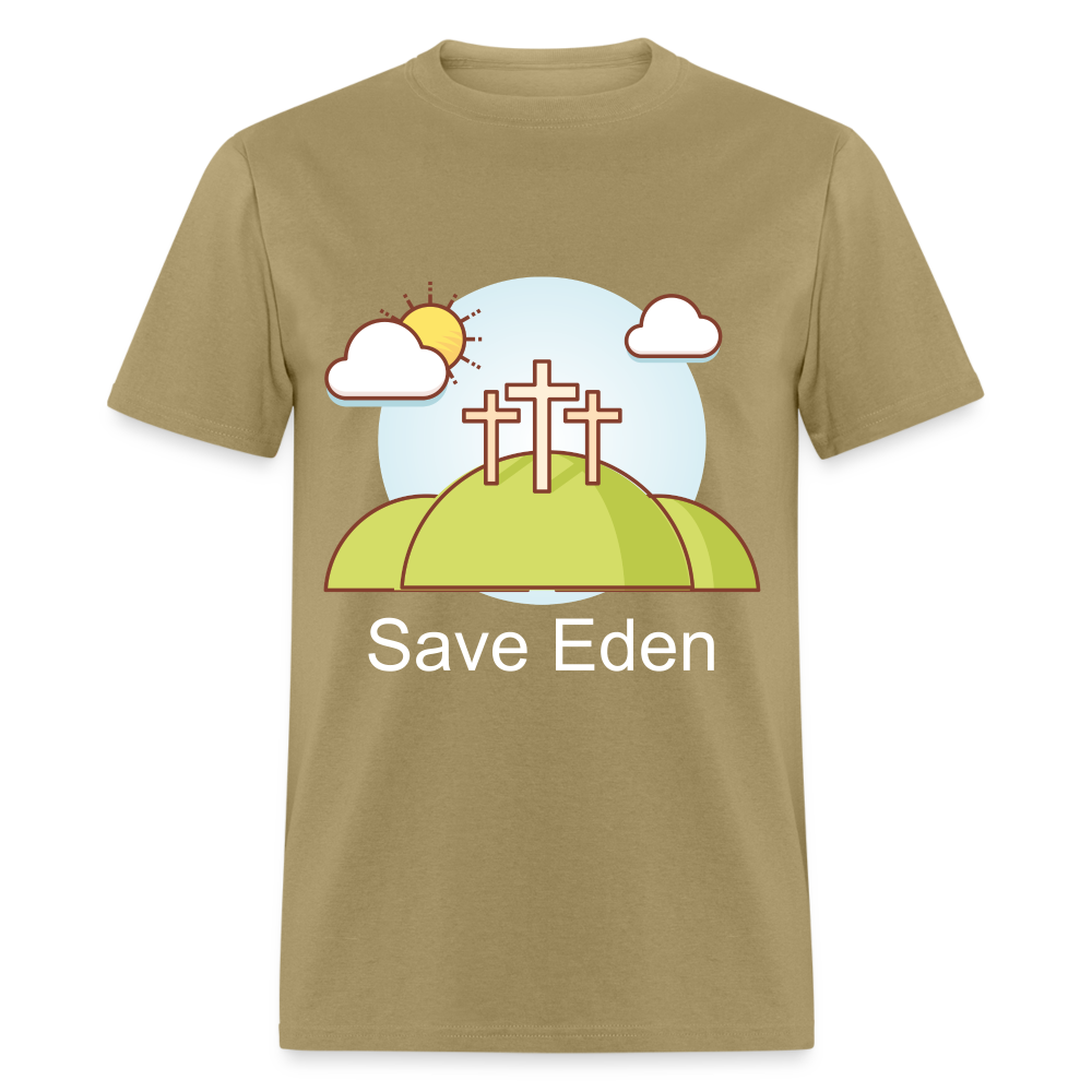 Save Eden Fundraiser Classic T-Shirt - khaki