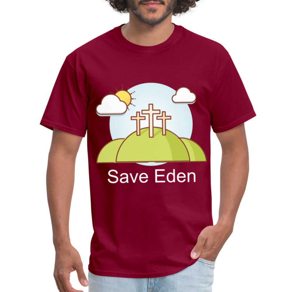 Save Eden Fundraiser Classic T-Shirt - burgundy