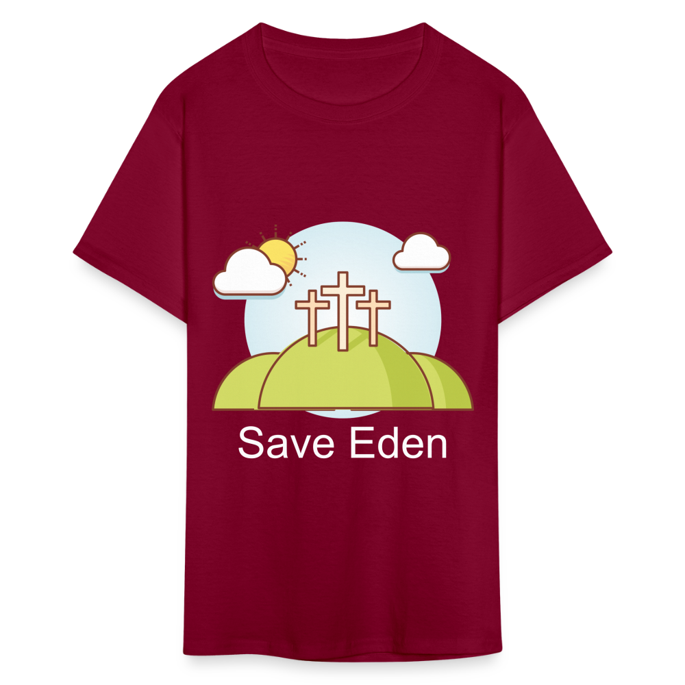 Save Eden Fundraiser Classic T-Shirt - burgundy