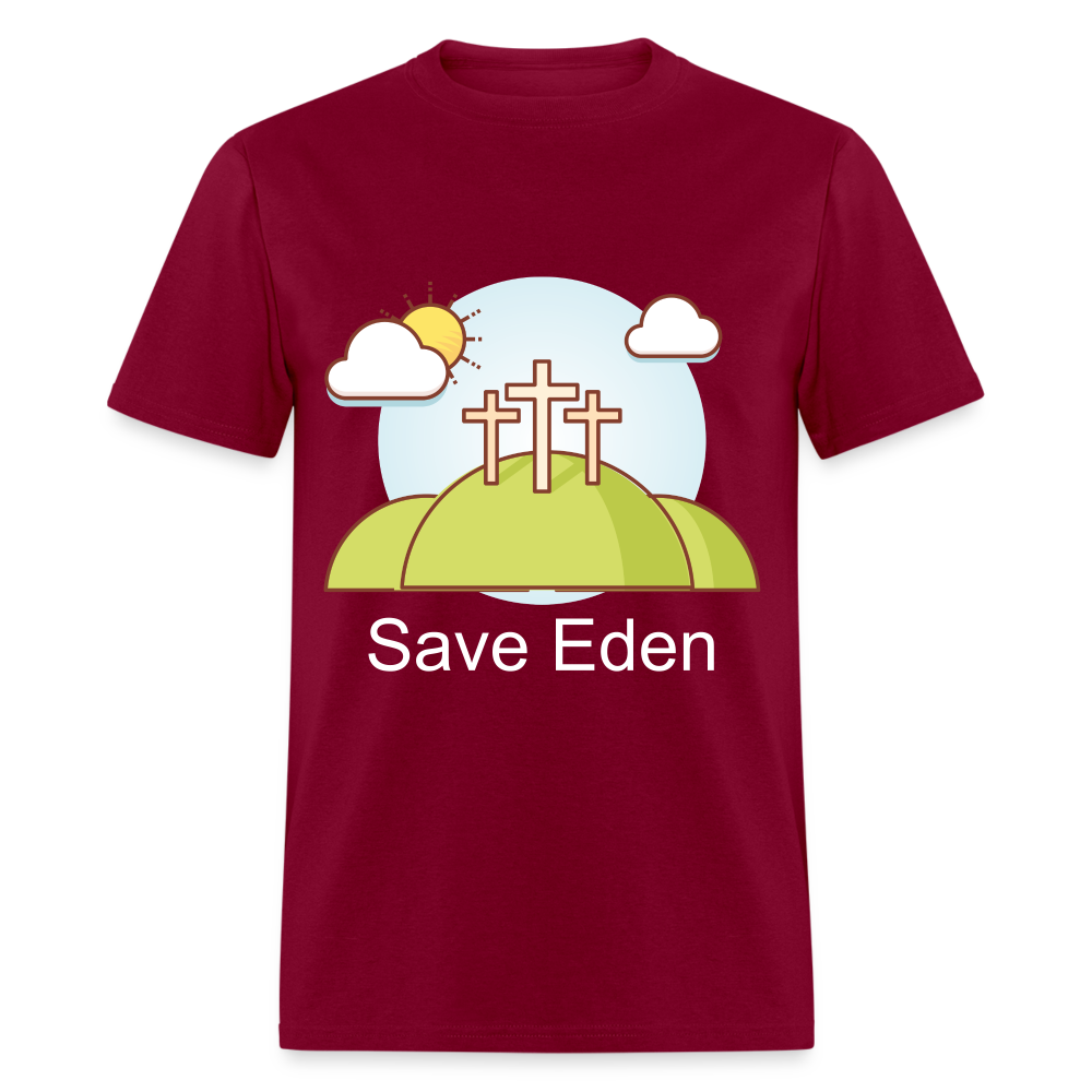 Save Eden Fundraiser Classic T-Shirt - burgundy