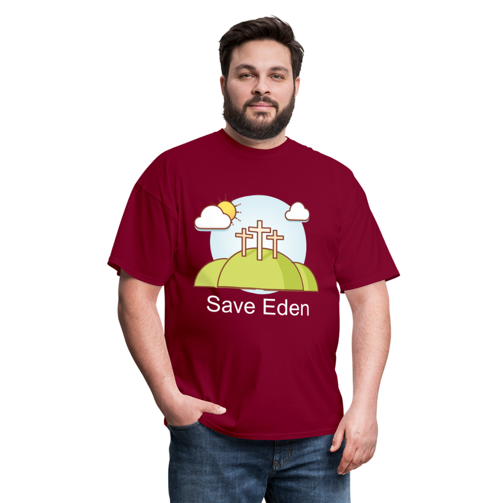 Save Eden Fundraiser Classic T-Shirt - burgundy