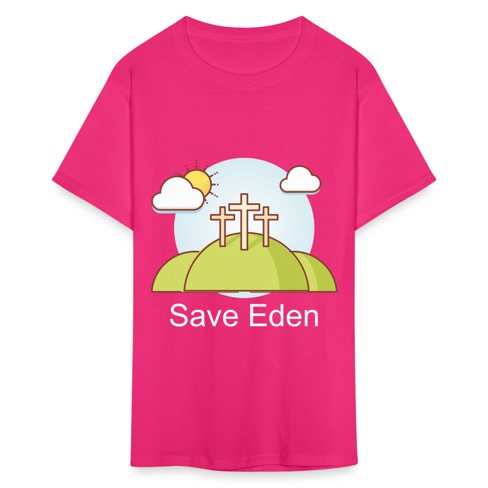 Save Eden Fundraiser Classic T-Shirt - fuchsia