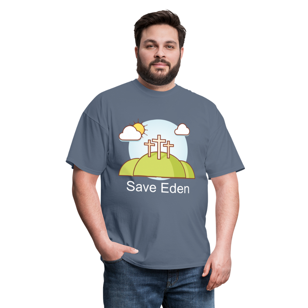 Save Eden Fundraiser Classic T-Shirt - denim