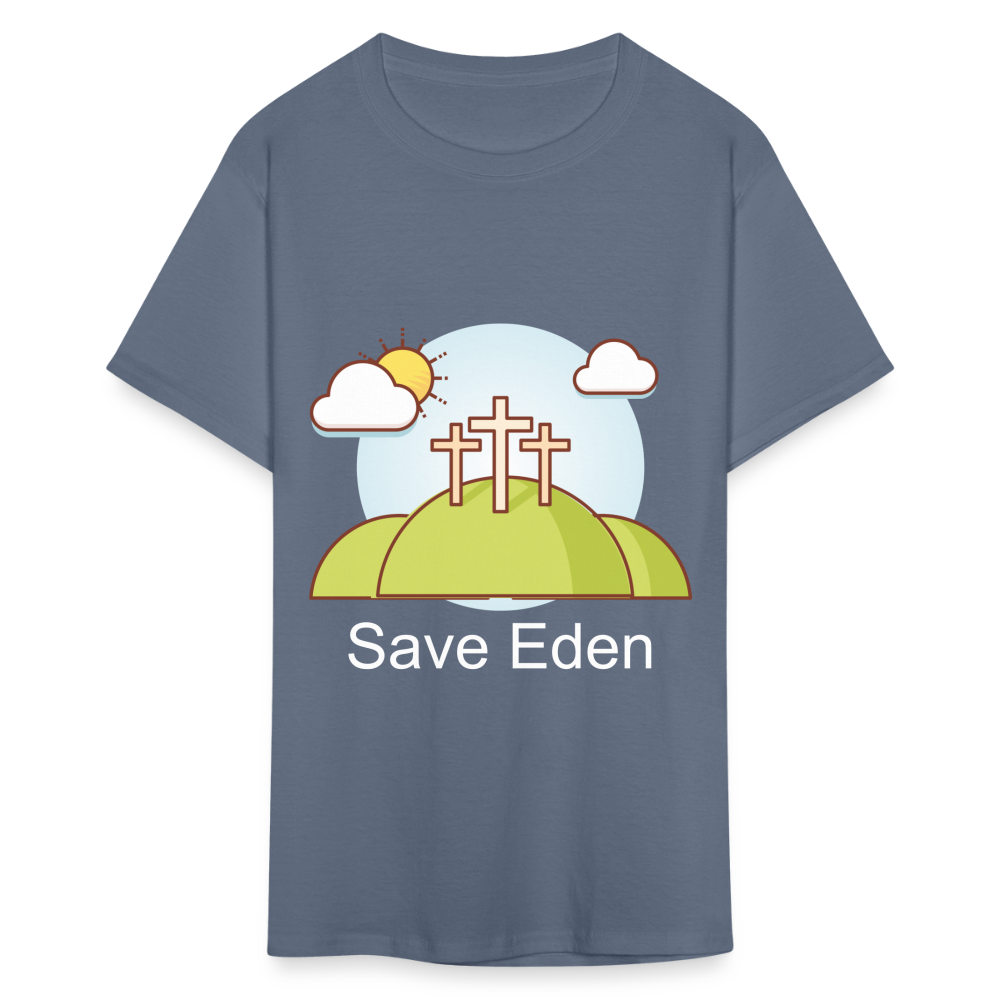 Save Eden Fundraiser Classic T-Shirt - denim