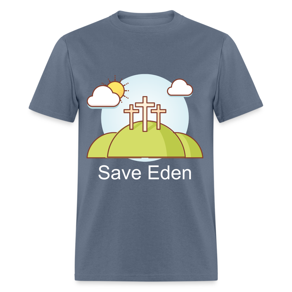 Save Eden Fundraiser Classic T-Shirt - denim