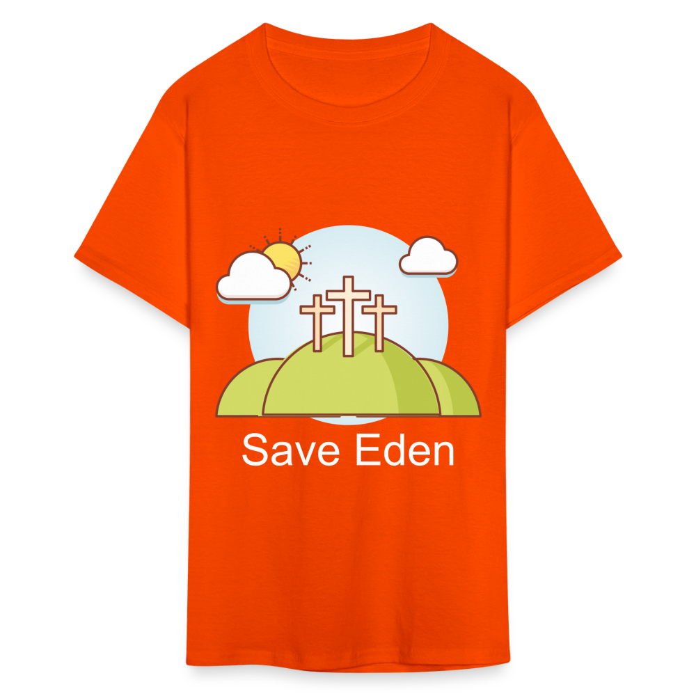 Save Eden Fundraiser Classic T-Shirt - orange