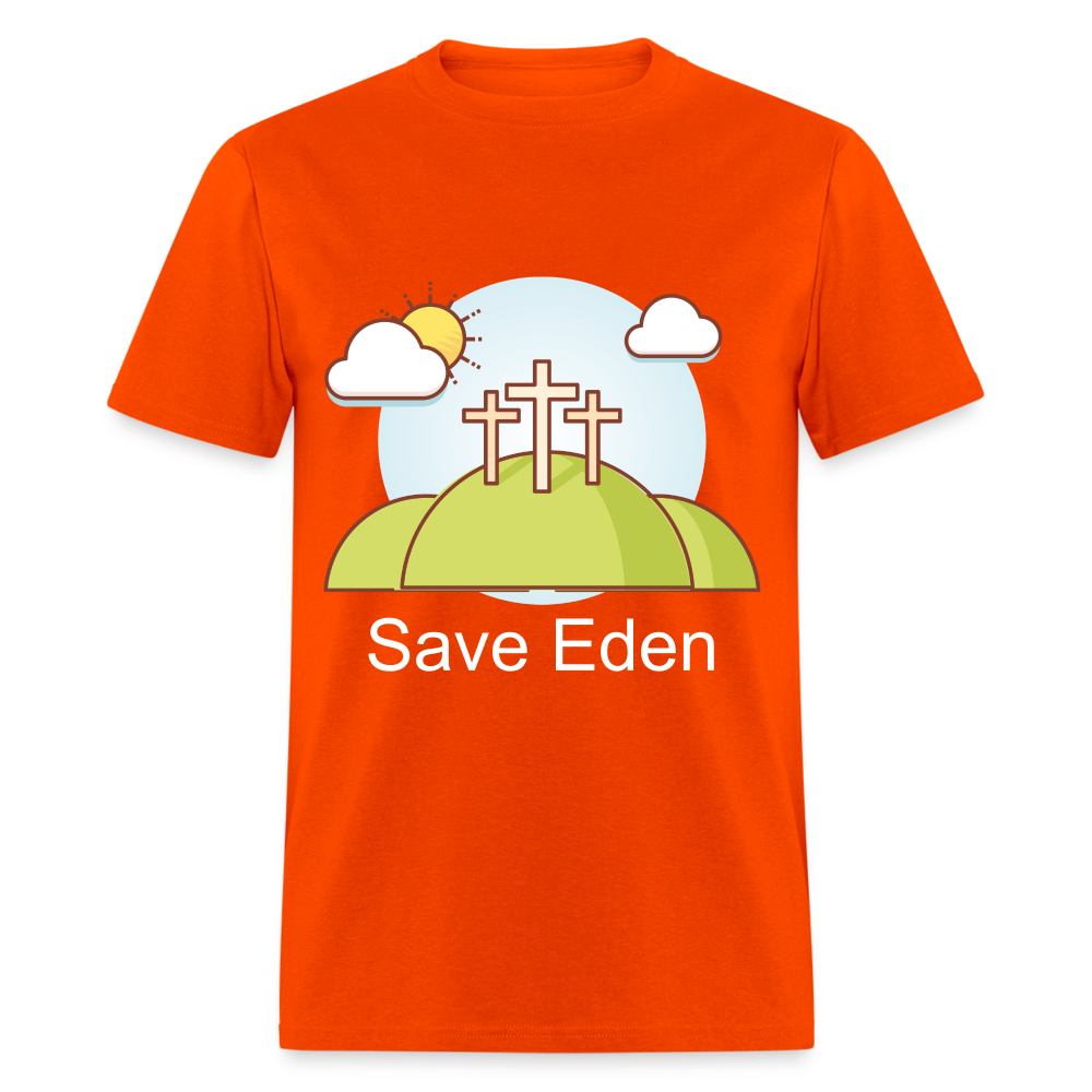 Save Eden Fundraiser Classic T-Shirt - orange