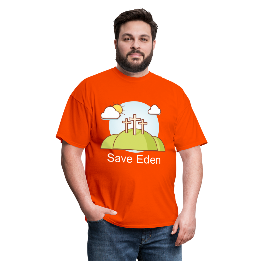 Save Eden Fundraiser Classic T-Shirt - orange