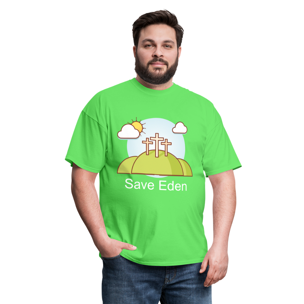 Save Eden Fundraiser Classic T-Shirt - kiwi (benefits Eden Cemetery Lakemont) 