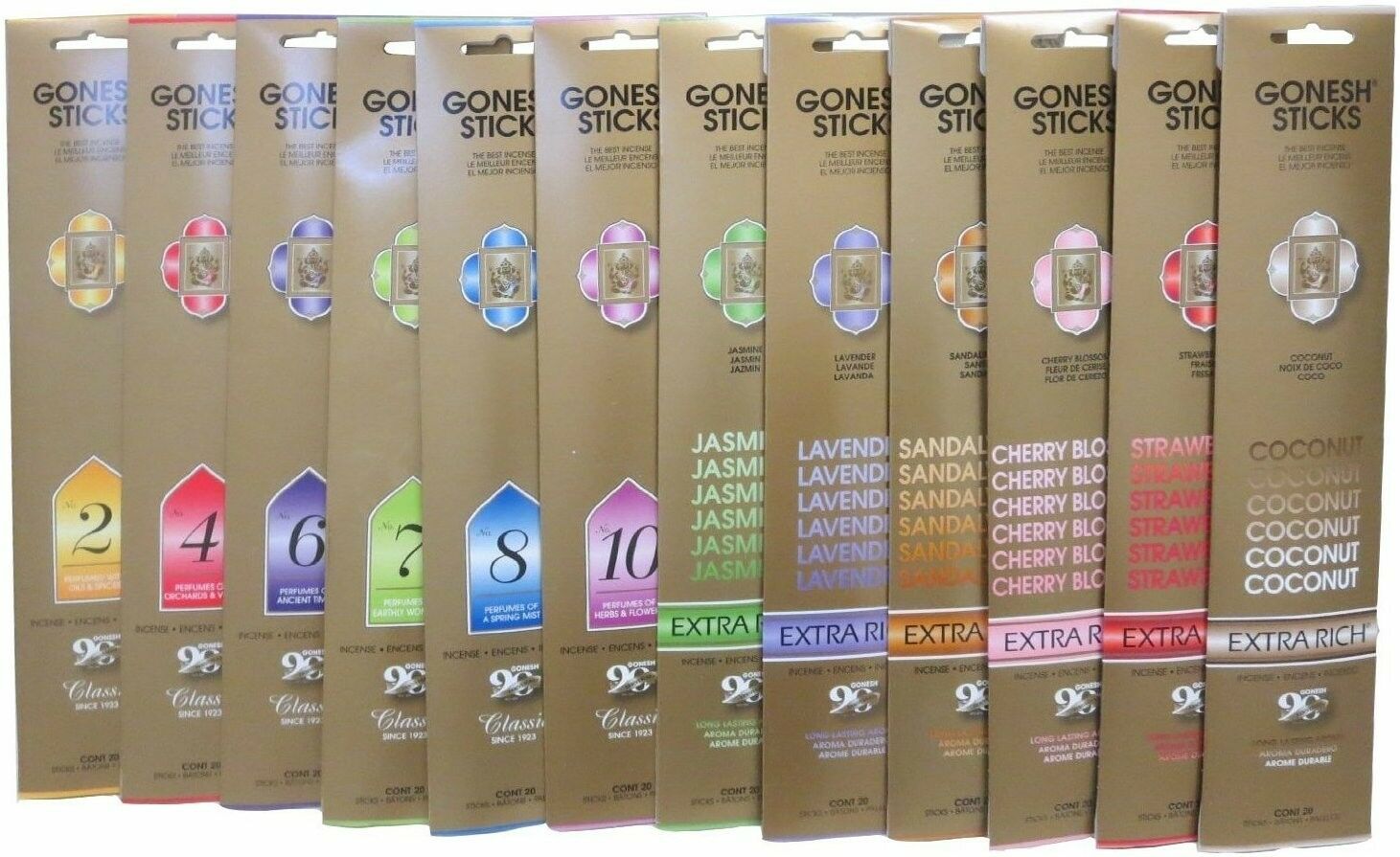 Gonesh Incense Sticks - Shorty's Gifts