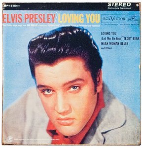 Elvis Loving You Album Cover Metal Sign - Shorty's Gifts