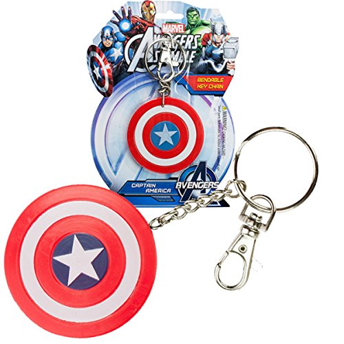 Marvel Avengers Assemble Captain America's Shield Keychain by NJ Croce - Shorty's Gifts