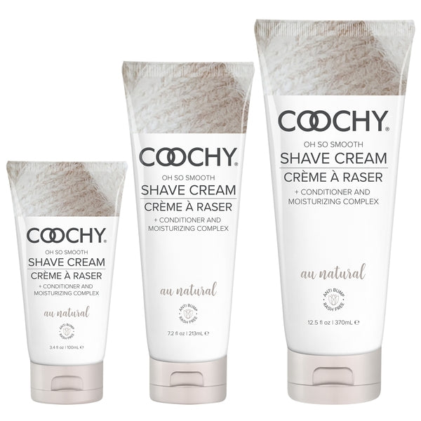 Coochy Shave Cream-Au Natural - Shorty's Gifts