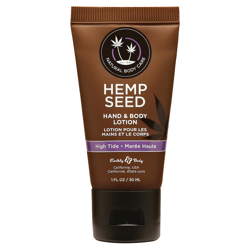 Earthly Body Hemp Seed Hand Lotion 1oz - Shorty's Gifts