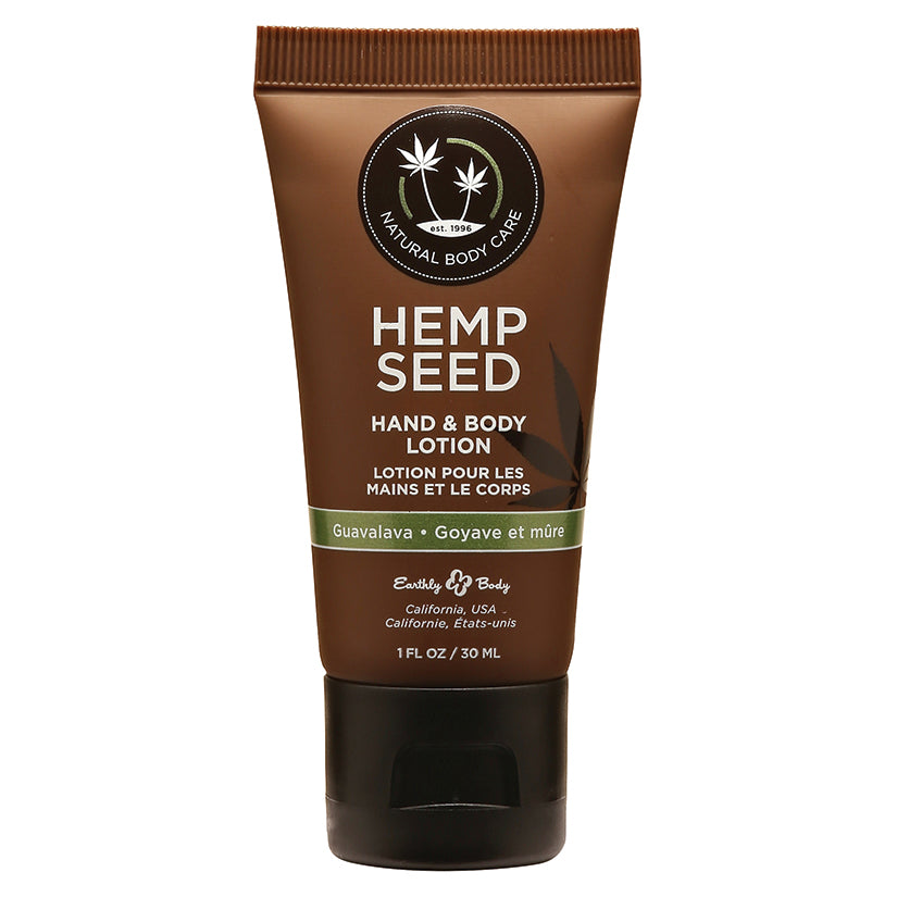 Earthly Body Hemp Seed Hand Lotion 1oz - Shorty's Gifts