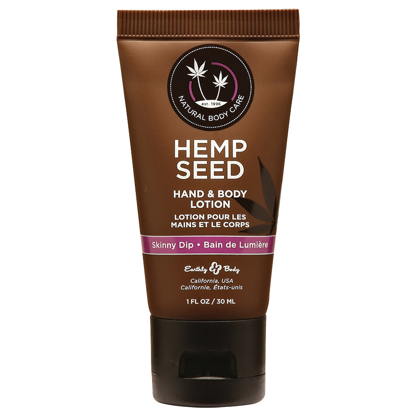Earthly Body Hemp Seed Hand Lotion 1oz - Shorty's Gifts
