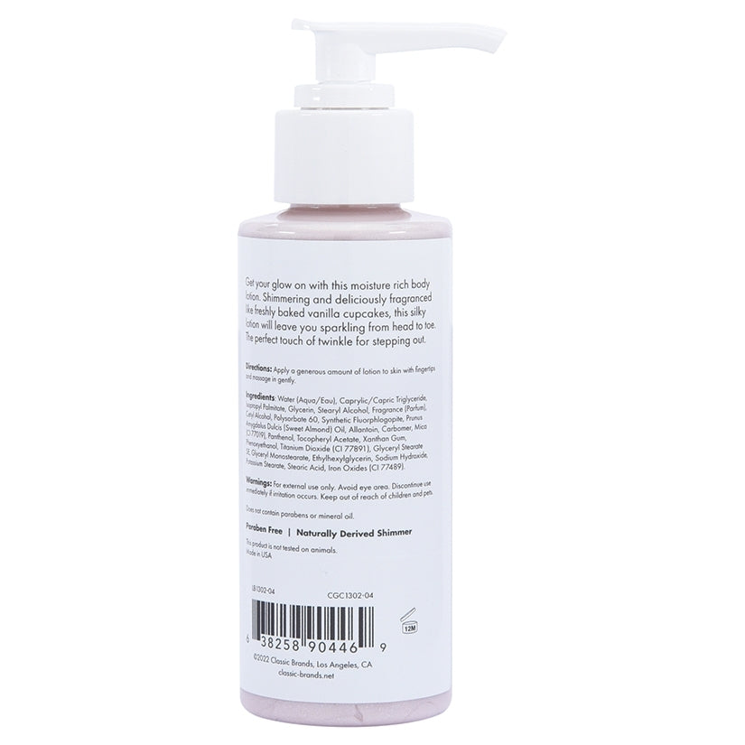 CG Glow Vanilla Cupcake Shimmer Lotion-Pink - Shorty's Gifts