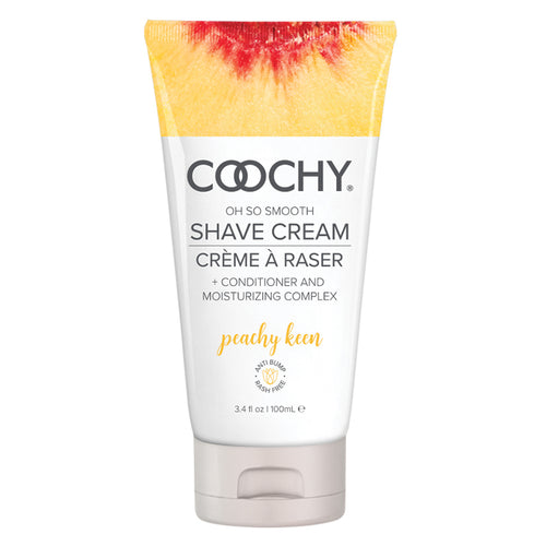Coochy Shave Cream-Peachy Keen 3.4oz - Shorty's Gifts