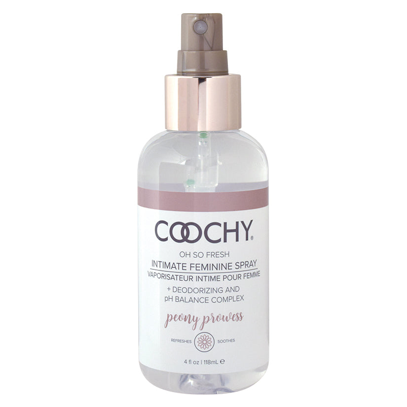 Coochy Intimate Feminine Spray-Peony Prowess 4oz - Shorty's Gifts