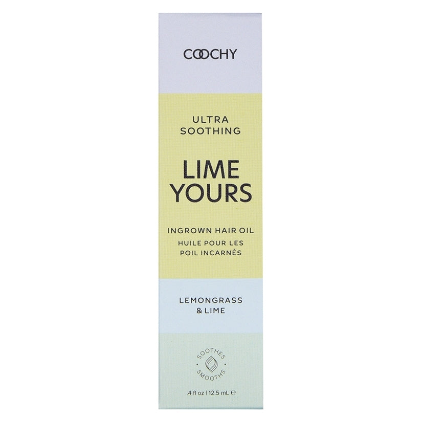 Coochy Ultra Lime Yours Soothing Ingrown Hair Oil-Lemongrass Lime - Shorty's Gifts