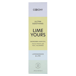 Coochy Ultra Lime Yours Soothing Ingrown Hair Oil-Lemongrass Lime - Shorty's Gifts