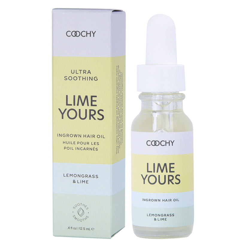 Coochy Ultra Lime Yours Soothing Ingrown Hair Oil-Lemongrass Lime - Shorty's Gifts