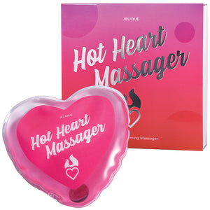JELIQUE HOT HEART MASSAGER Reusable Warming Massager-Pink