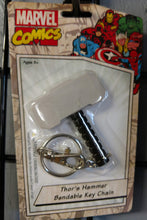 Marvel Thor Mjolnir Hammer 3-Inch Bendable Key Chain - Shorty's Gifts