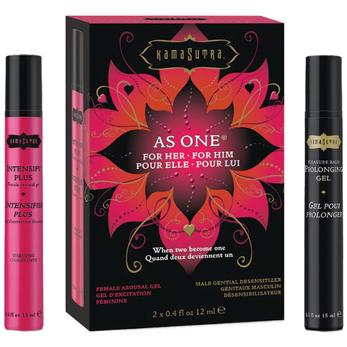 Kama Sutra As One For Her/ For Him .4oz (2pc set) - Shorty's Gifts
