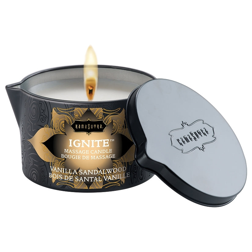 Kama Sutra Ignite Massage Candle 6oz - Shorty's Gifts