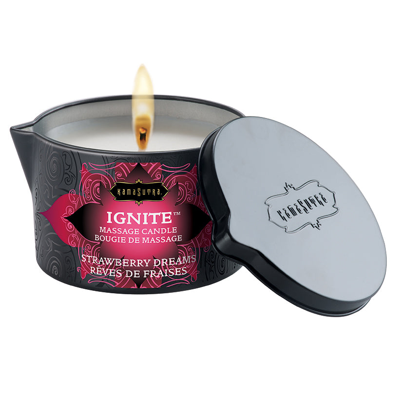 Kama Sutra Ignite Massage Candle 6oz - Shorty's Gifts