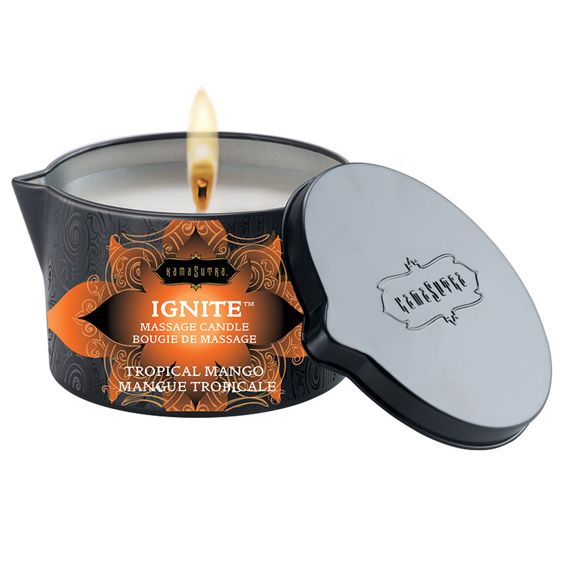 Kama Sutra Ignite Massage Candle 6oz - Shorty's Gifts