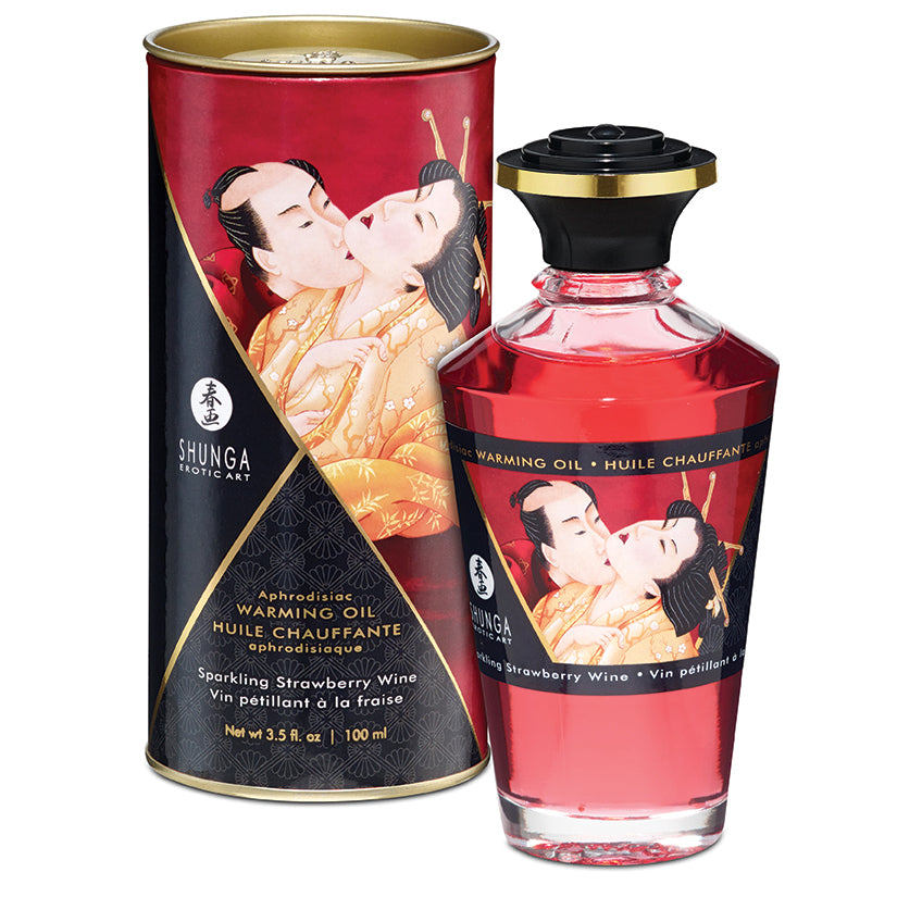 Shunga Aphrodisiac Warming Oil 3.5oz - Shorty's Gifts