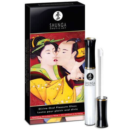 Shunga Divine Oral Pleasure Gloss - Shorty's Gifts