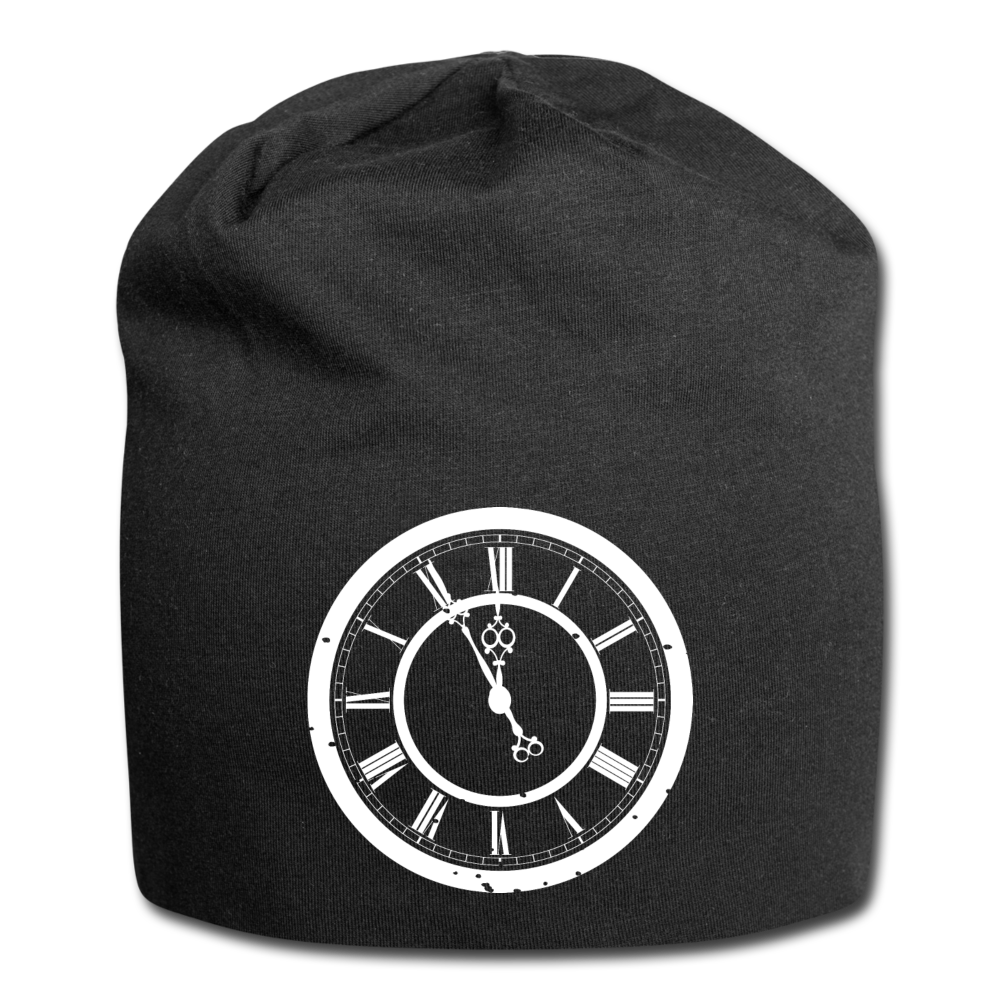 Time Jersey Beanie - black