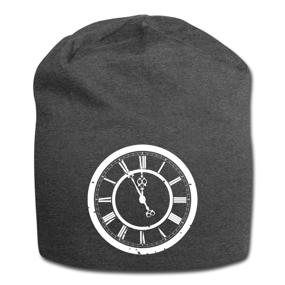 Time Jersey Beanie - charcoal gray