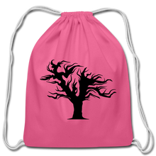 Arbre Cotton Drawstring Bag - pink