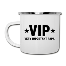 VIP Very Important Papa Camper Mug - white