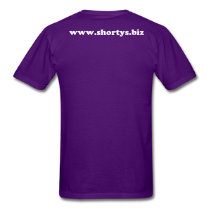 Shorty's Flower Power Men's T-Shirt - purple