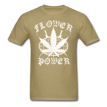 Shorty's Flower Power Men's T-Shirt - khaki
