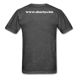 Shorty's Flower Power Men's T-Shirt - heather black