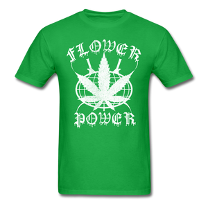 Shorty's Flower Power Men's T-Shirt - bright green