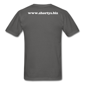 Shorty's Flower Power Men's T-Shirt - charcoal