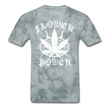 Shorty's Flower Power Men's T-Shirt - grey tie dye