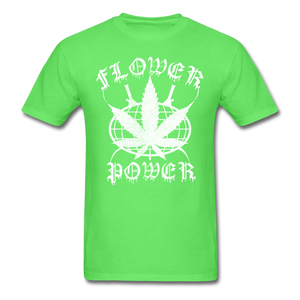 Shorty's Flower Power Men's T-Shirt - kiwi